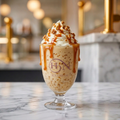 Caramel Crunch Ice Cream Shake
